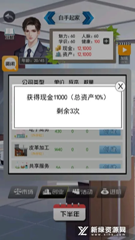 有钱人的枯燥生活(商战模拟游戏)v2.5 安卓版