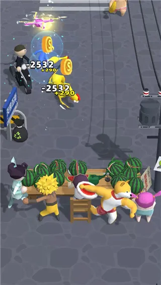 西瓜摊主大战买瓜人(魔性对战游戏) 西瓜摊主大战买瓜人(魔性对战游戏)