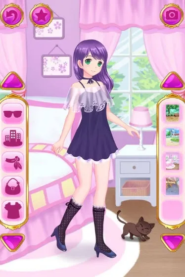时尚女孩的装扮秀(女孩换装游戏)v1.0.4 官方正版