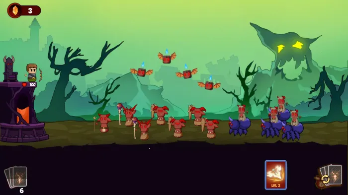 地狱弓箭手(射卡防御战)v0.0.7 官方正版