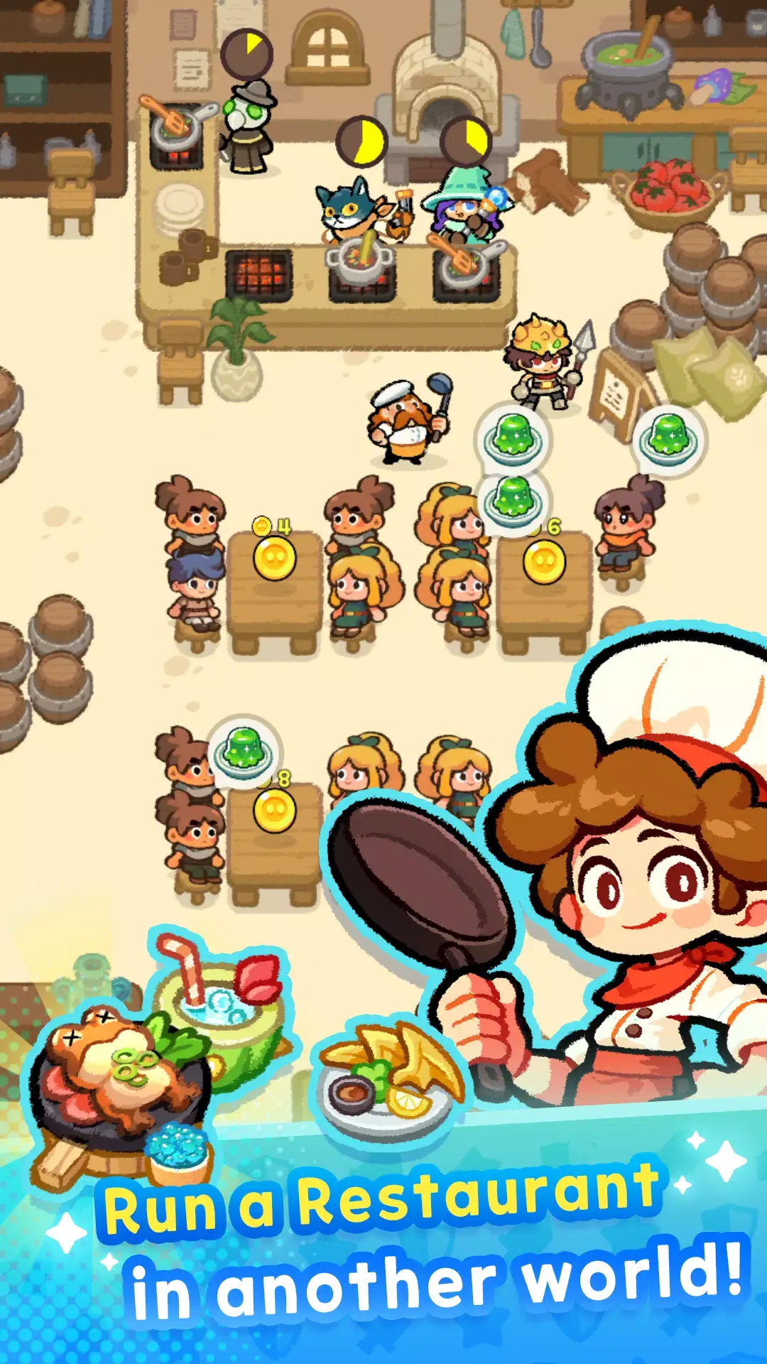 美味怪兽塔防大亨2025最新版本v1.02.104 官方正版