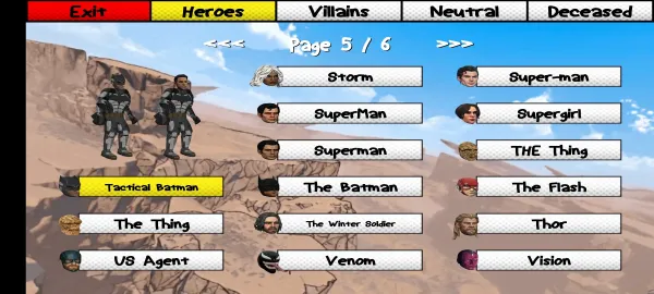 漫威VS无敌少侠(格斗对战游戏)v2.021.64 免费版