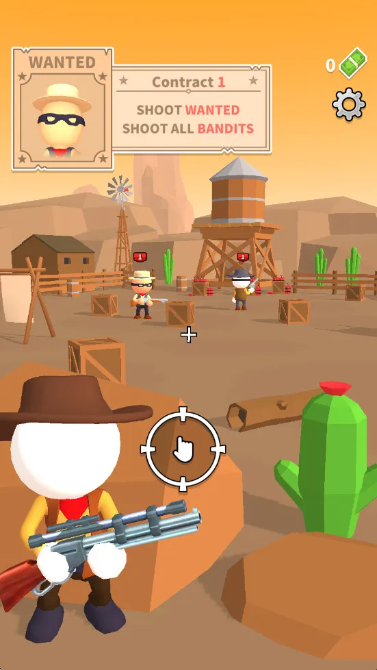 西部狙击手狂野西部(西部射击游戏)v3.0.1 手机版