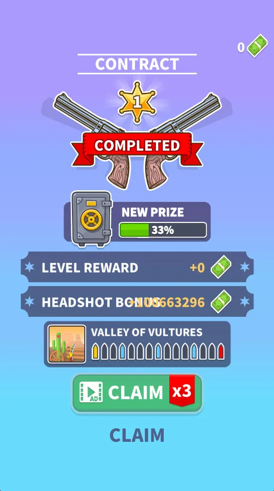 西部狙击手狂野西部(西部射击游戏)v3.0.1 手机版