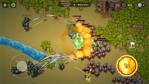 夜幕王国边境塔防(塔防游戏玩法多)v1.0.964 手机版