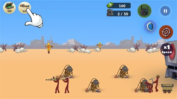 火柴人第二次世界大战(二战火柴人枪战游戏)