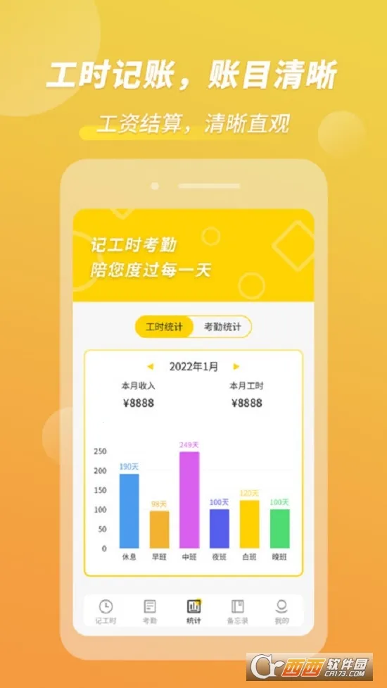 记工时考勤(考勤工资计算) 记工时考勤(考勤工资计算)