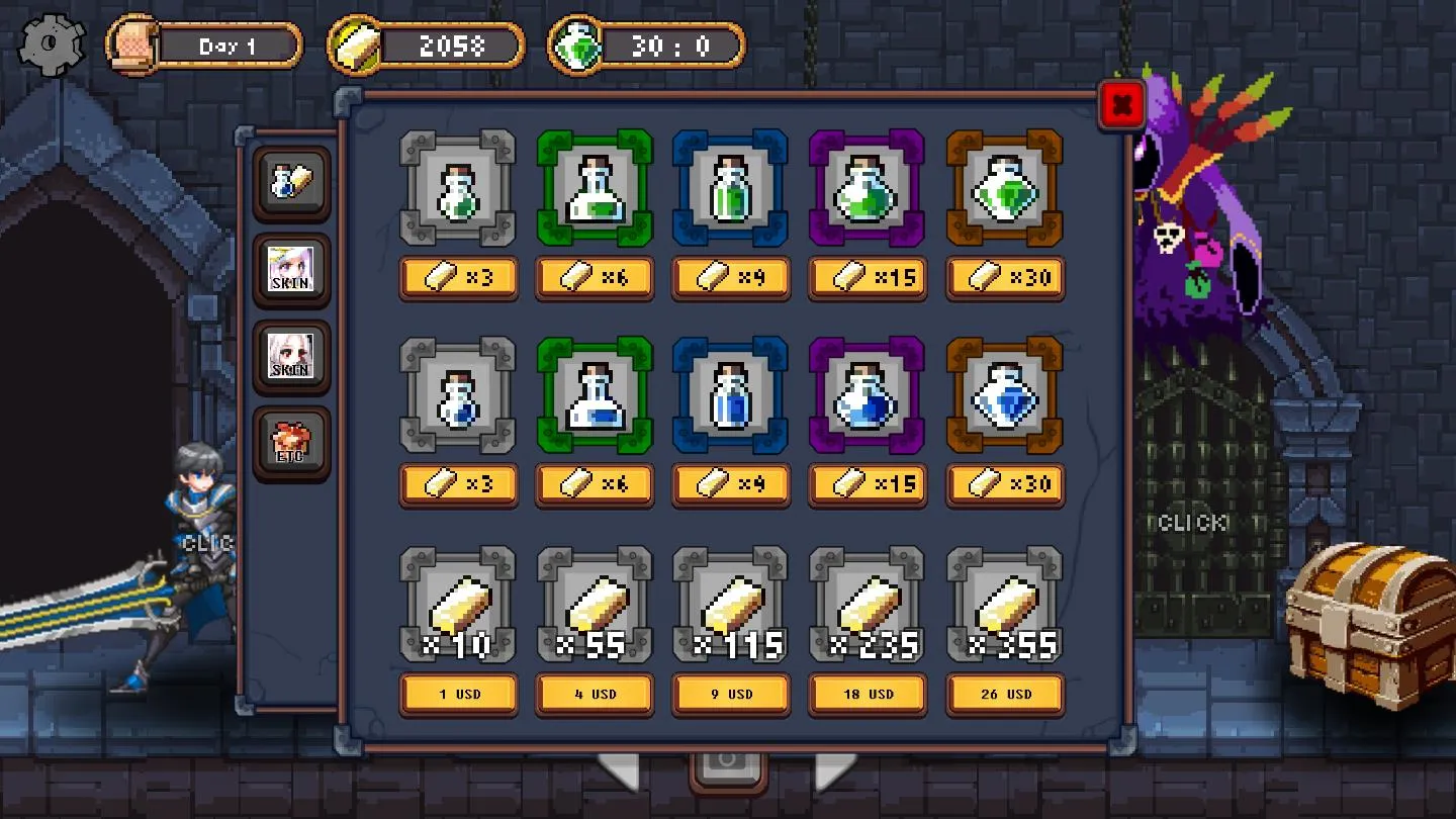 地下城与公主(像素冒险游戏)v420 免费版