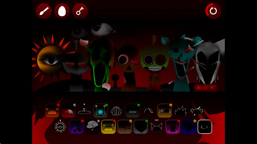 节奏盒子sprunki第二阶段2026官方最新版本v1.0 官方正版