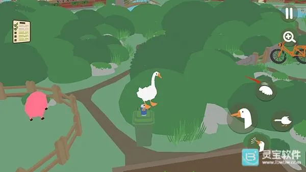 大鹅模拟器双人联机版最新手机版 大鹅模拟器双人联机版最新手机版