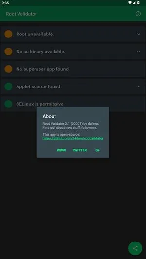 Root Validator检测工具(Root权限检测工具)
