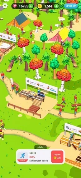 空闲木材厂(木材厂模拟经营游戏)v1.0 免费版