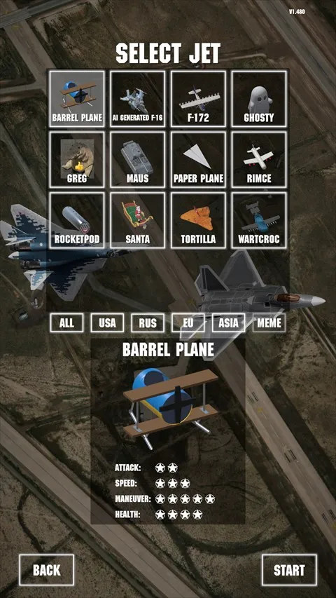 喷气式战斗机模拟器