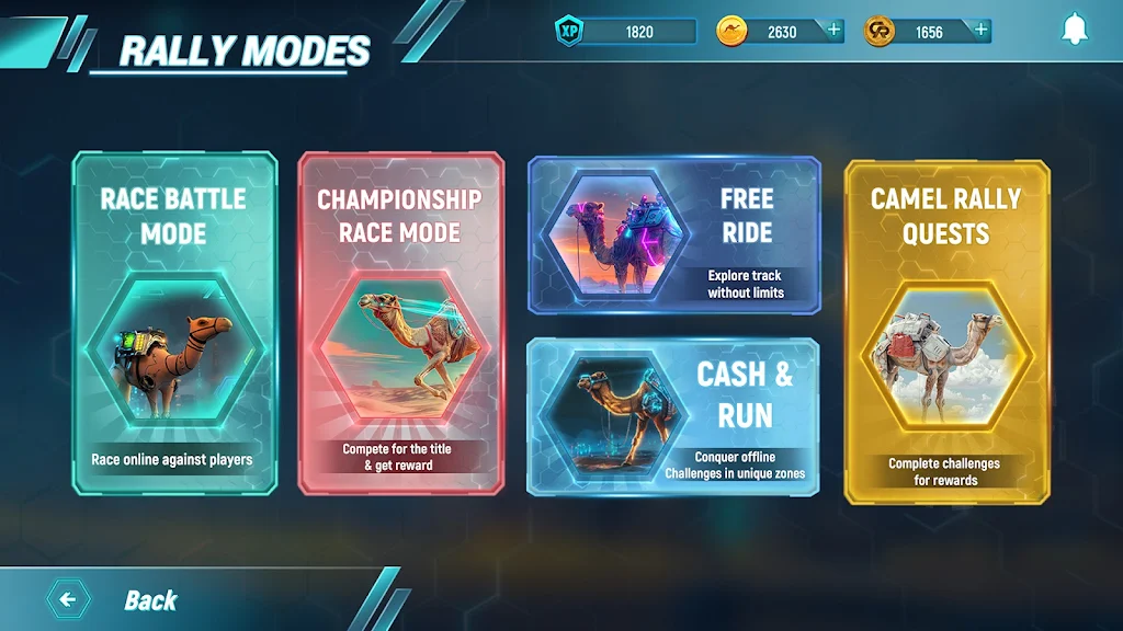骆驼拉力赛(沙漠赛车游戏)v1.8 安卓版