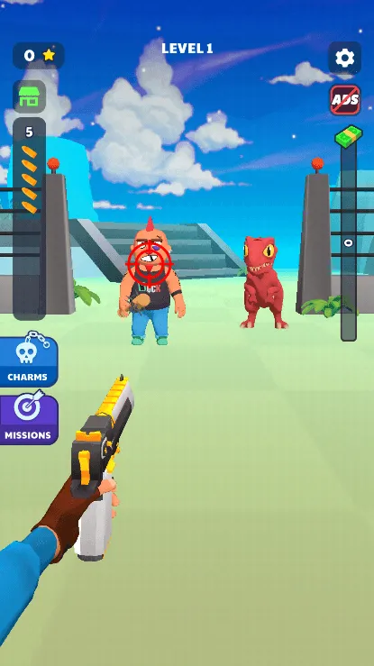 升级武器(恐龙斗争游戏)