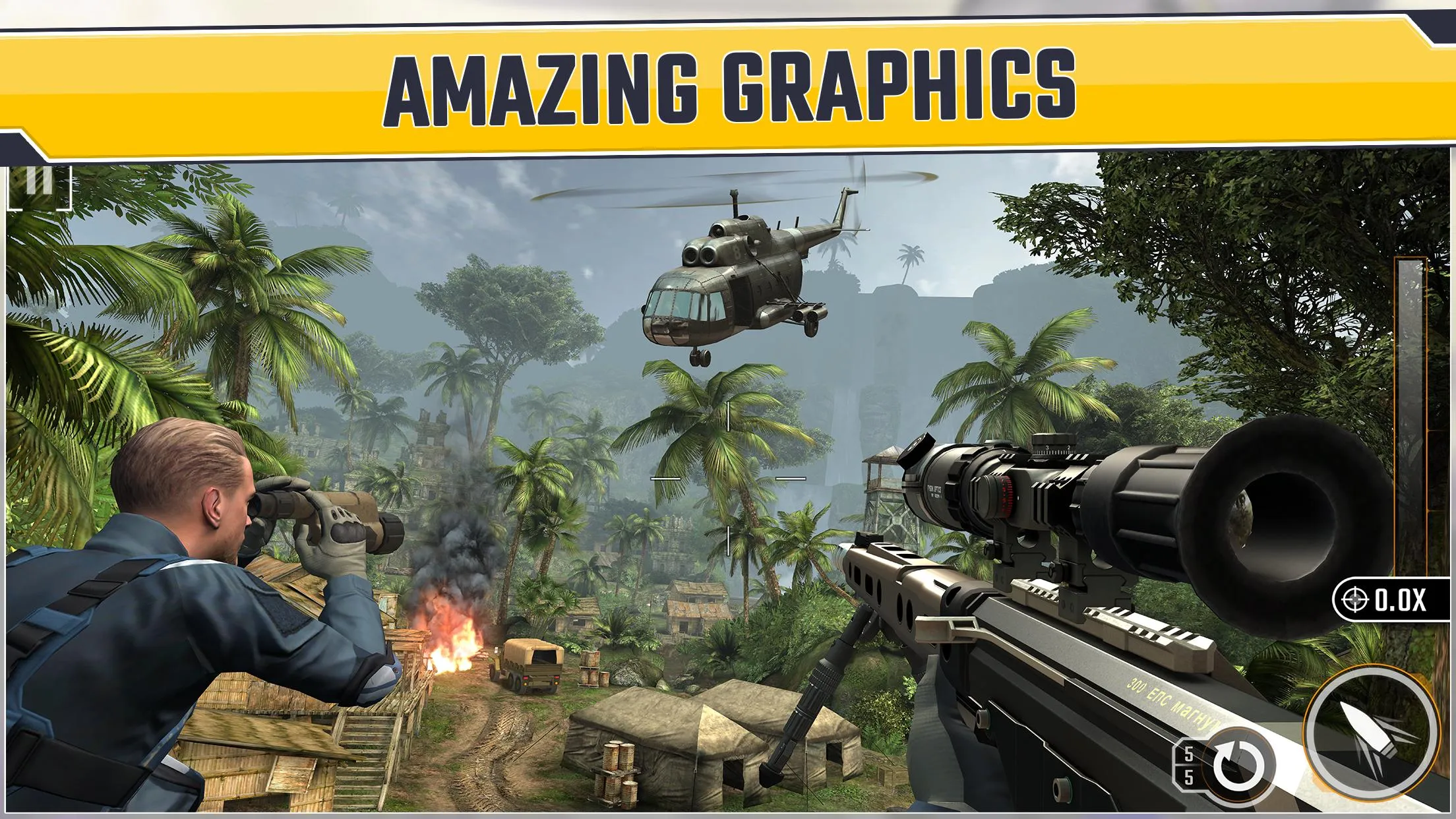 狙击突袭:特种行动(手机狙击手游戏)v500243 手机版