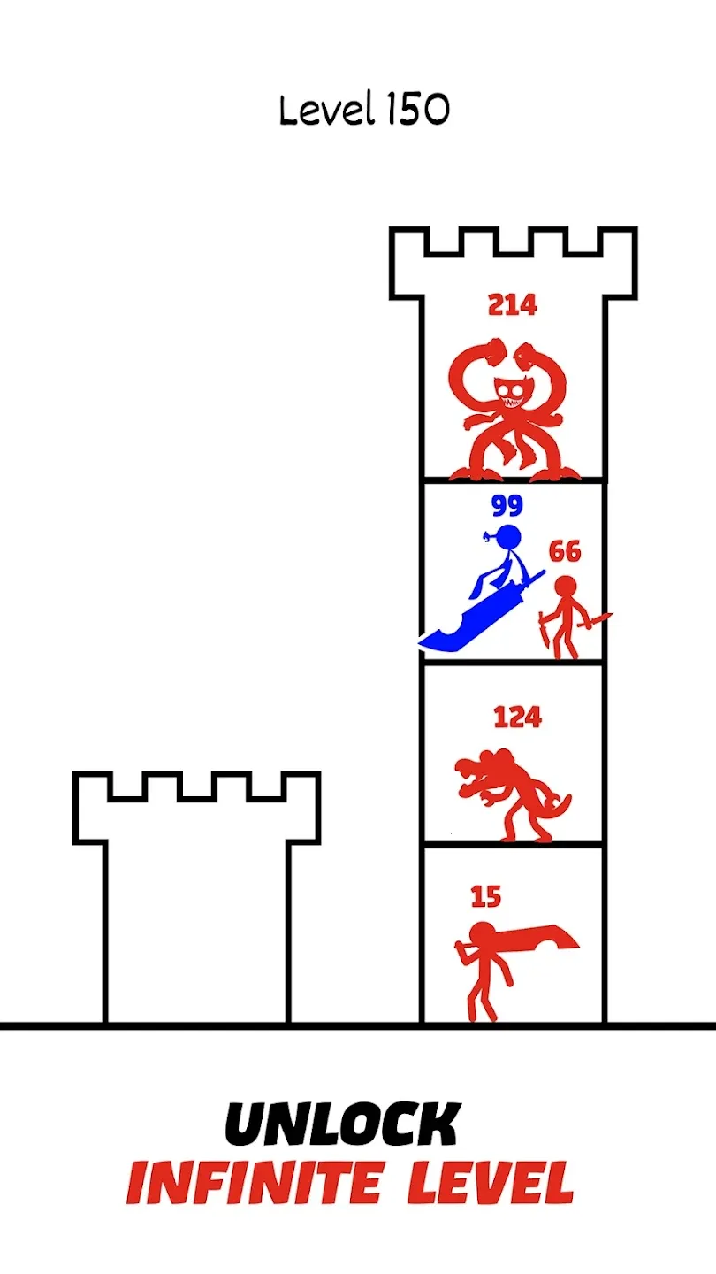 火柴人英雄2:塔防最新手机版v1.2.1 官方正版