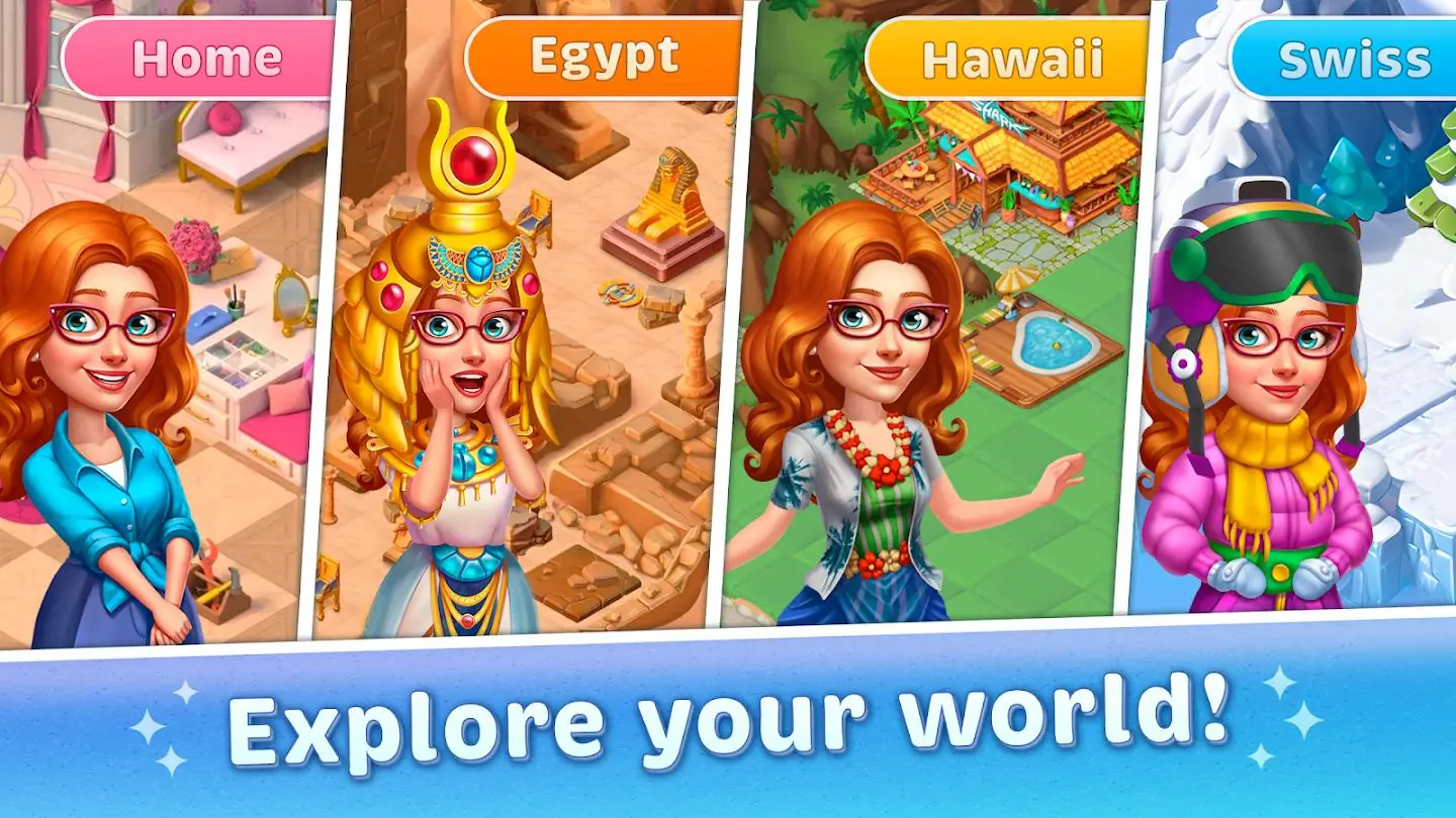 旅行合并家庭(合并解谜游戏)v3.02 安卓版