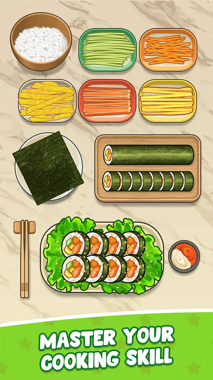 烹饪:完美餐点免内购2026官方最新版本v1.4.0 免费版