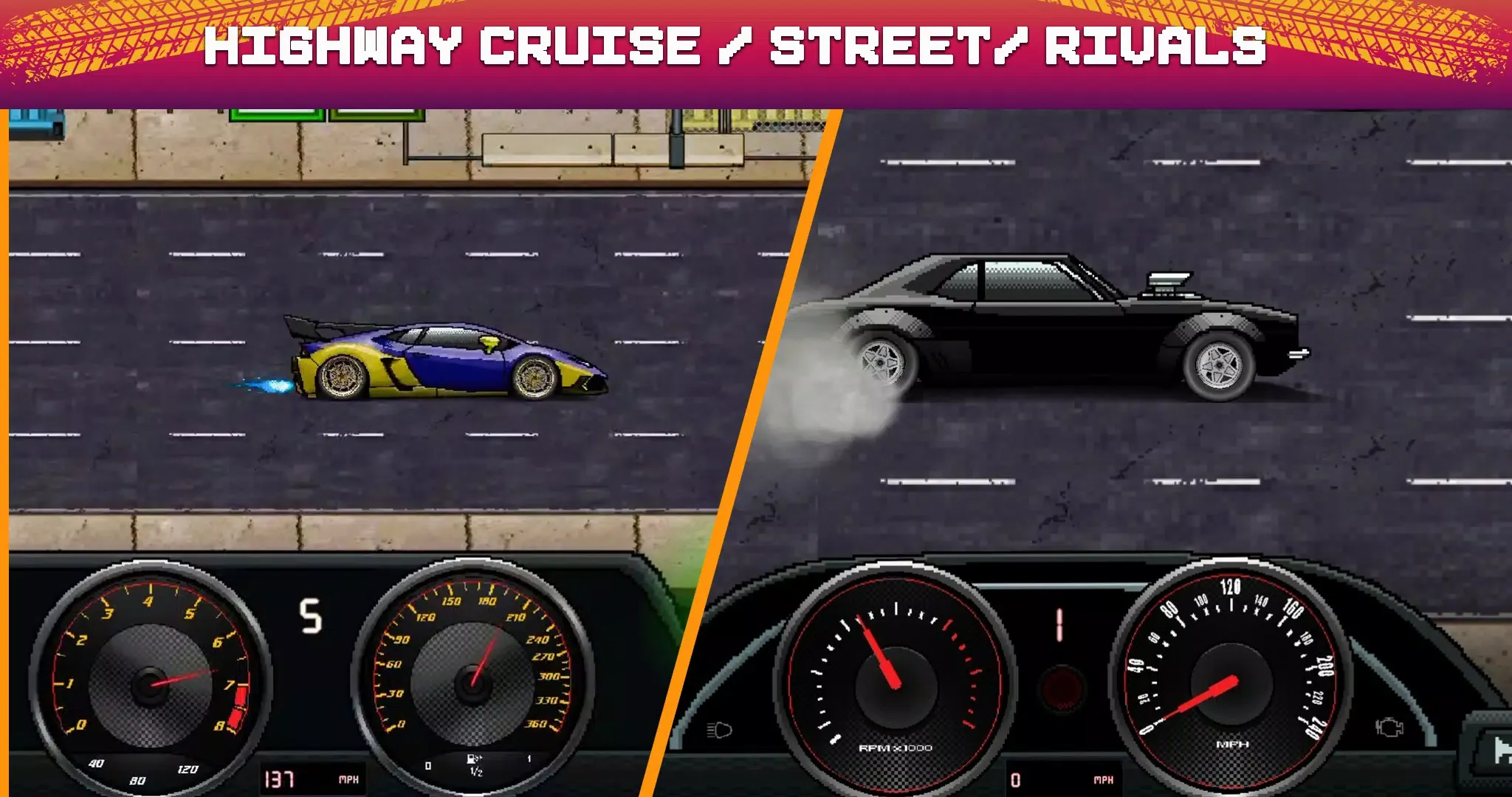 像素x赛车(像素赛车游戏)v3.4.85 官方正版