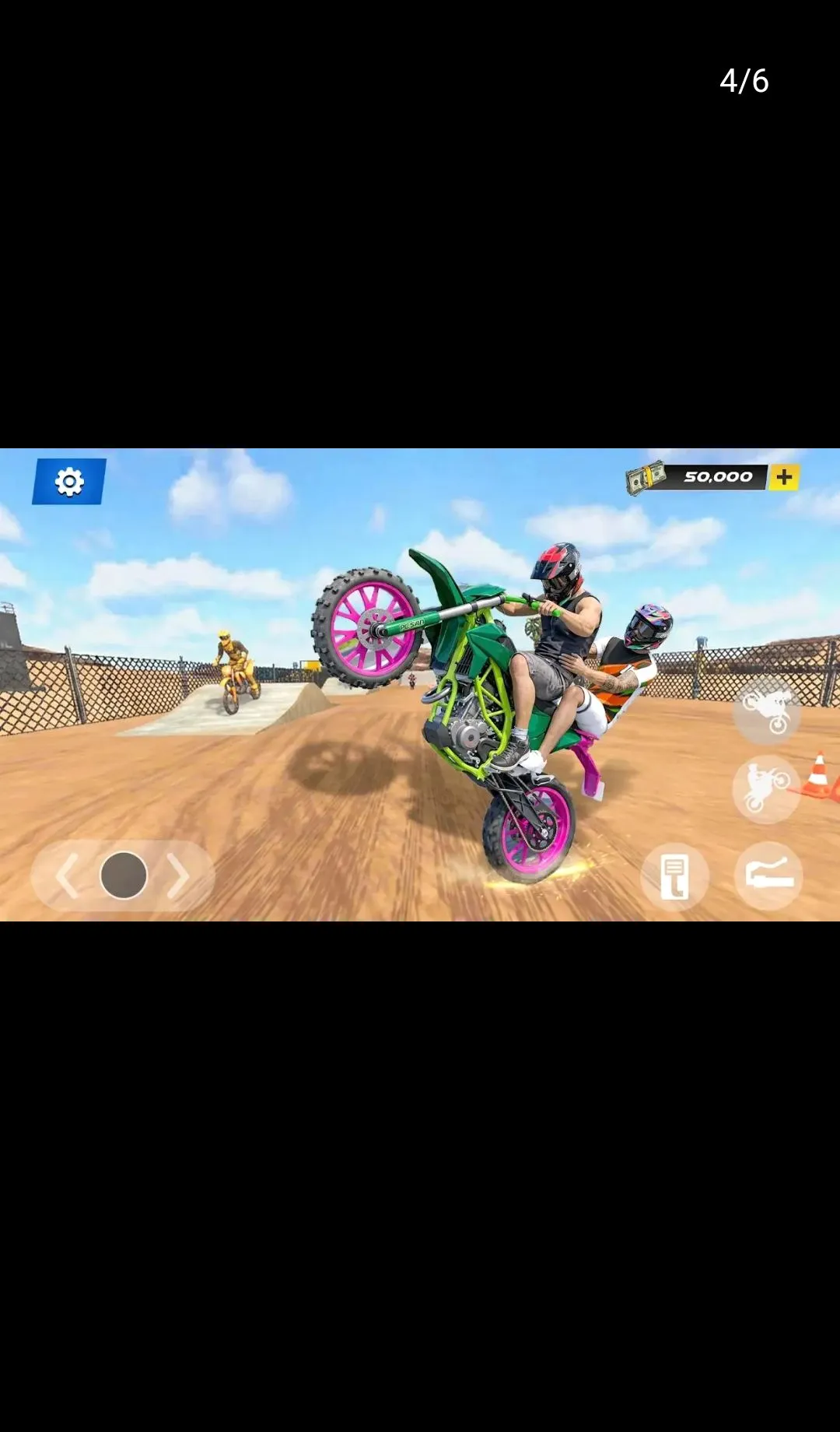 摩托车翘头3D全解锁版(摩托特技游戏)v1.0.3 安卓版