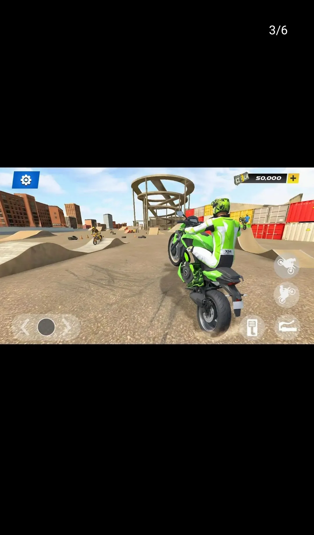 摩托车翘头3D全解锁版(摩托特技游戏)v1.0.3 安卓版