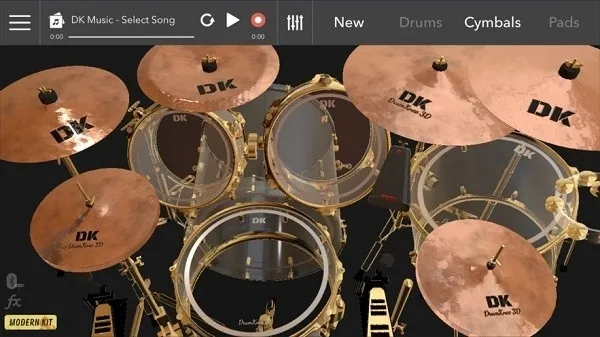 DrumKnee 3D架子鼓模拟器(爵士鼓模拟app)v1.9.18 安卓版