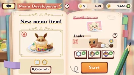 PokemonCafeReMix(宝可梦经营游戏)v6.60.0 安卓版